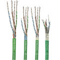 Lansan 4 pares de cabo de rede cat6 305 metros 23awg BC boa qualidade e preço de fábrica